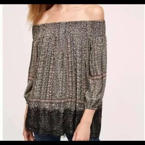 Anthropologie Off the Shoulder Blouse